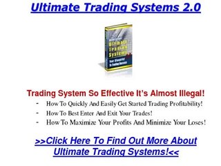 Ultimate Trading Systems 2.0