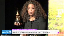 Oprah Winfrey Dances To Bruno Mars' -Treasure-