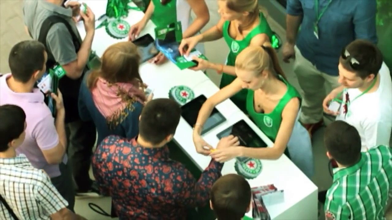 Heineken RFID event