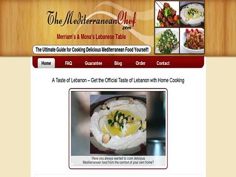 The Mediterranean Chef - Merriam And Mona's Lebanese Table