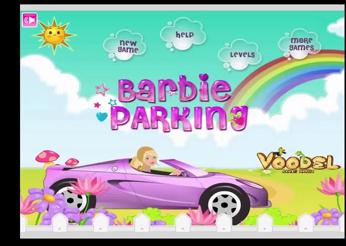 barbie games car