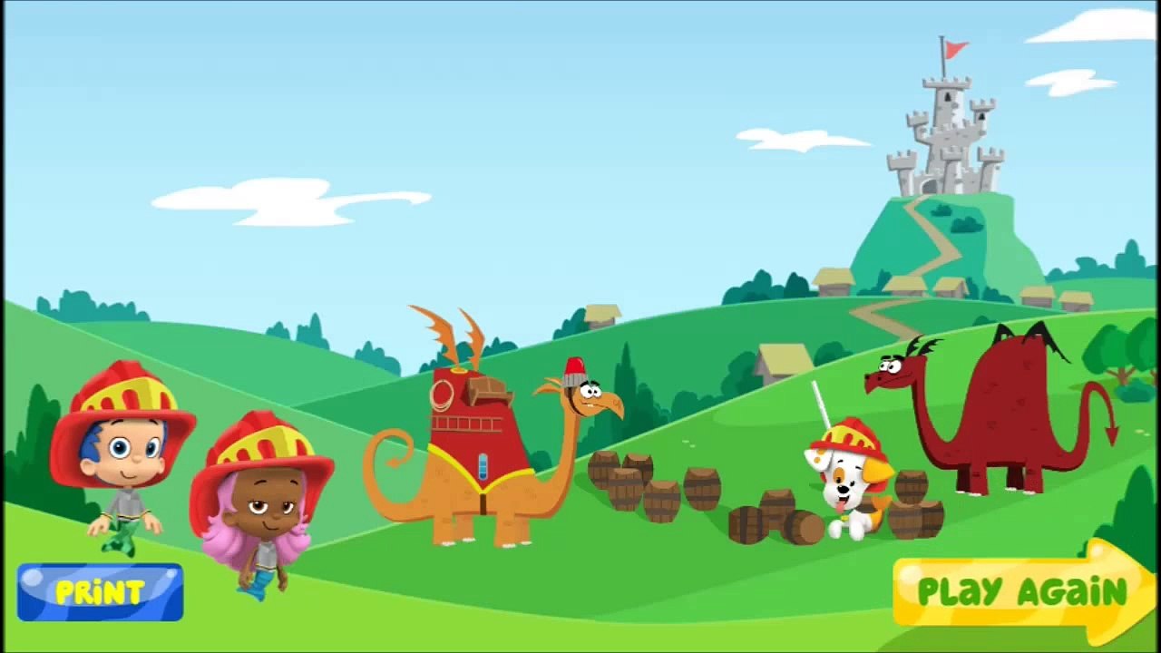 Los Bubble Guppies & Equipo Umizoomi! Video de los juegos para niños