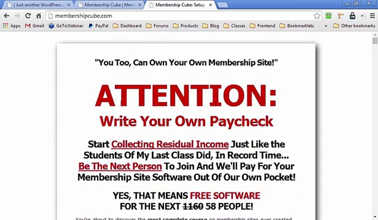 1-Click WordPress Membership Site Clones Using Wishlist Member and Backup Creator