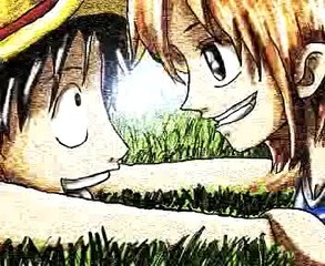 One Piece_Couples_Nami & Luffy - Nico Robin & Zoro