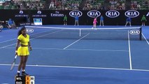 Serena Williams vs Agnieszka Radwanska ~ Highlights Semi Final -- AO 2016