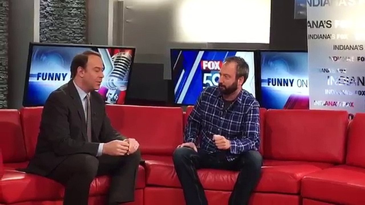 Tom Green in the FOX studio