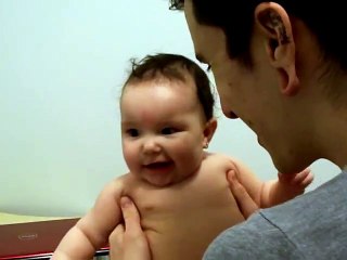 Funny video scared baby. Must see