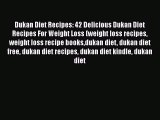 Dukan Diet Recipes: 42 Delicious Dukan Diet Recipes For Weight Loss (weight loss recipes weight