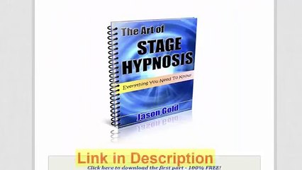 The Art Of Stage Hypnosis Review