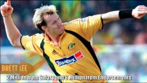 Top 10 Richest Cricketers in the world