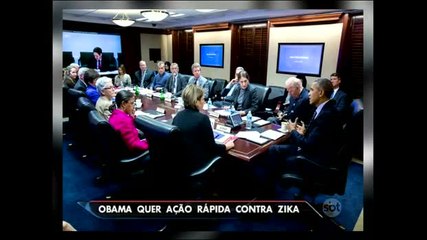 EUA: Obama pede ação rápida contra o zika vírus