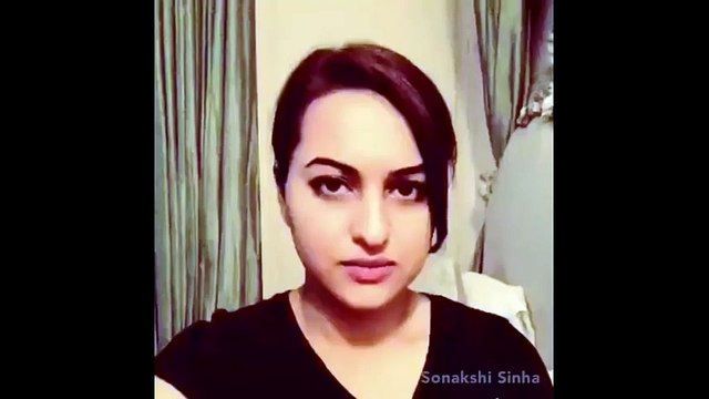 Sonakshi Sinha Latest Dubsmash Video Copying Akshay Kumar