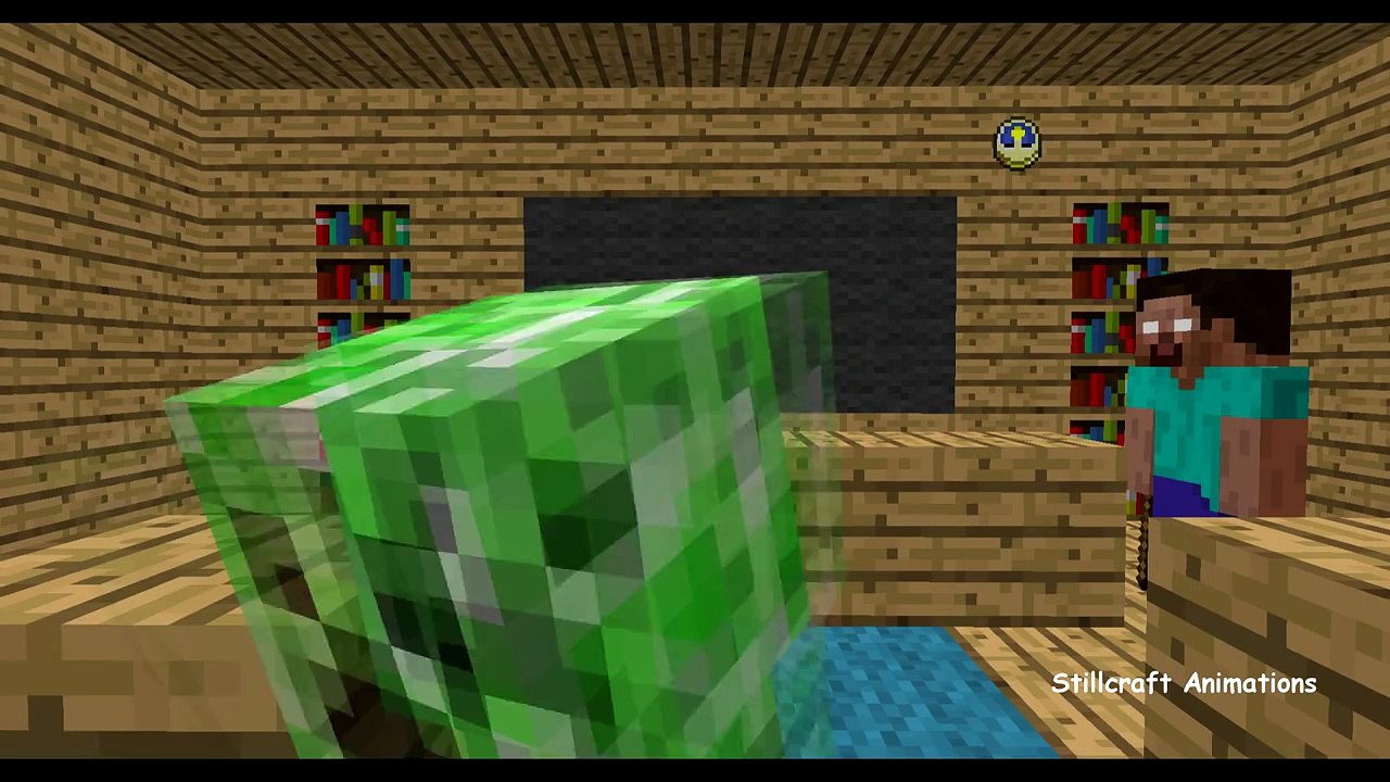 Monster School: Drawing Minecraft Animation