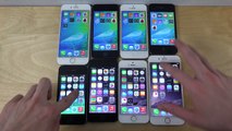 iOS 9 Beta vs. iOS 8.3: iPhone 6 vs. iPhone 5S vs. iPhone 5 vs. iPhone 4S - Benchmark Speed Test!