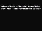(PDF Download) Spineless Wonders: 10 Incredible Animals Without Bones (Olam Shel Emet (World
