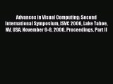 [PDF Download] Advances in Visual Computing: Second International Symposium ISVC 2006 Lake