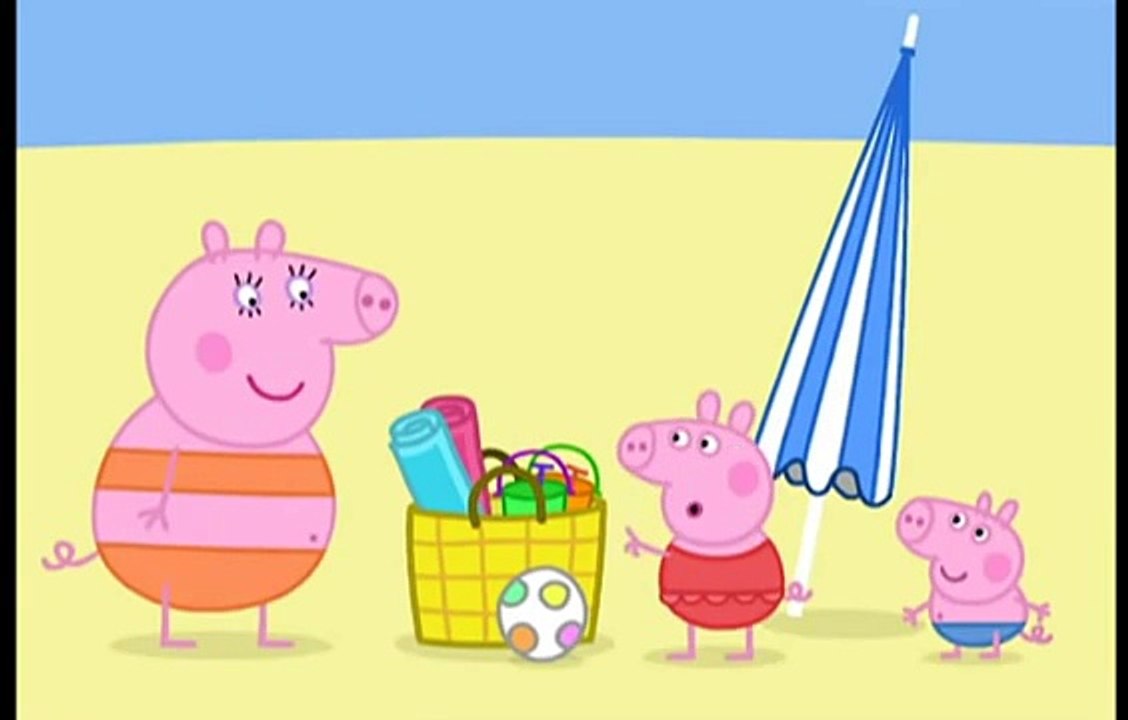 Peppa Pig S1x52 la plage