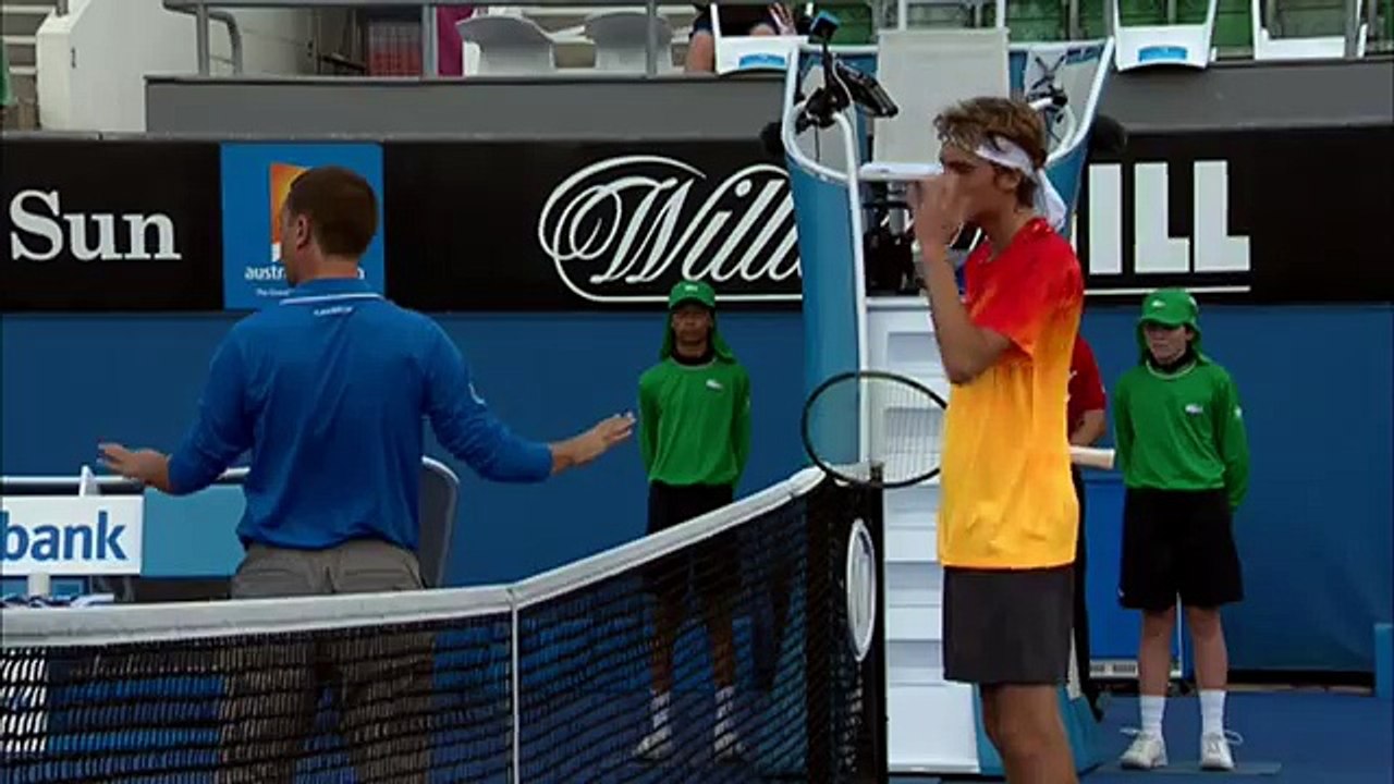 Alex De Minaur v Stefanos Tsitsipas highlights (Junior Boys Singles - QF) | Australian Open 2016 (720p Full HD)