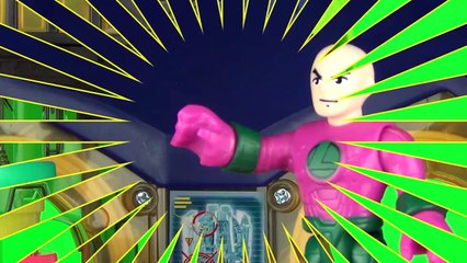 IMAGINEXT BATMAN & SPIDERMAN VS JOKER & SPONGEBOB PLAYDOH TOYS EPISODE Hall Of Doom Playset Video