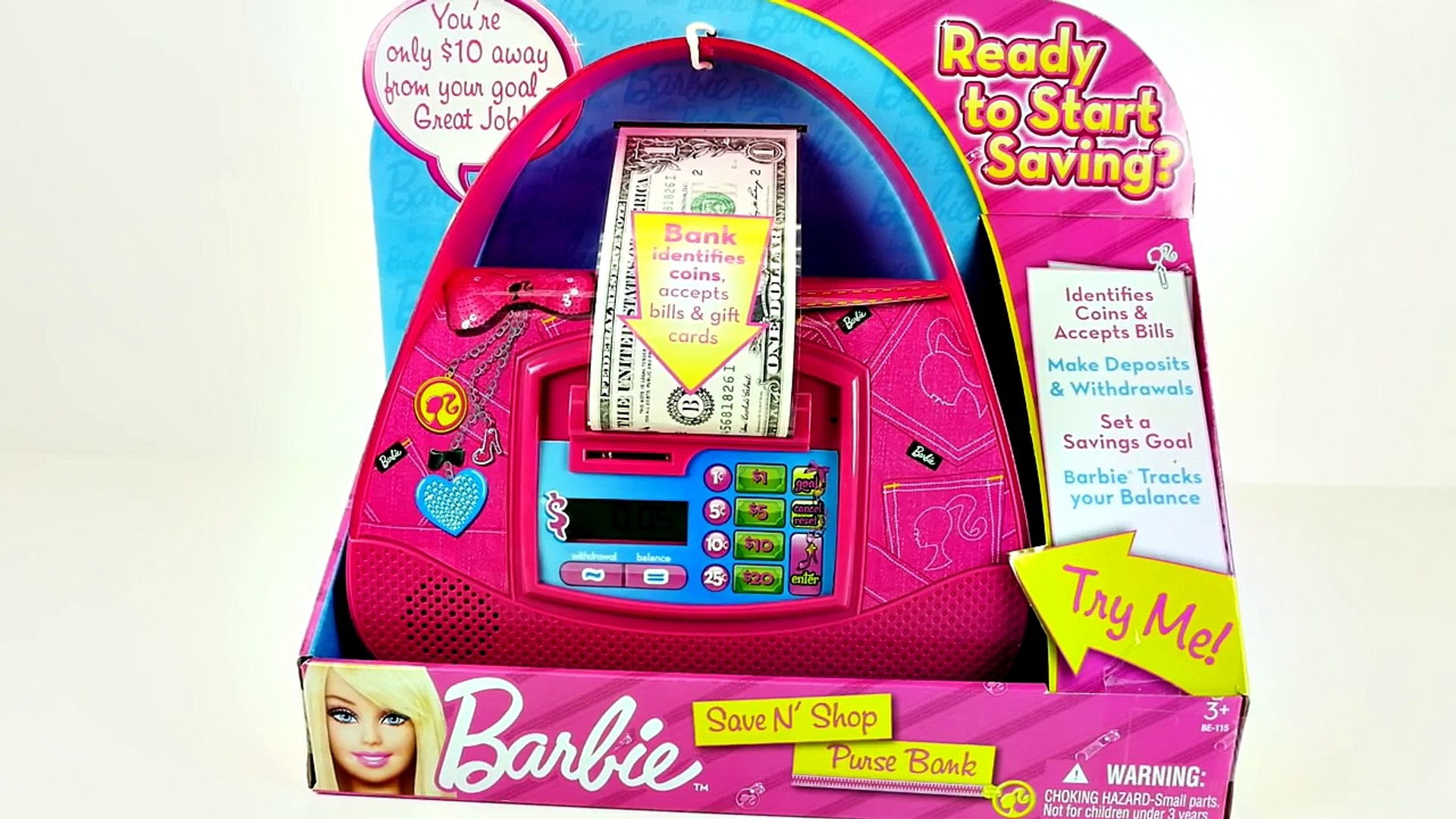 barbie piggy bank