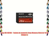 Sony MS-HX16B - Tarjeta de memoria Sony Memory Stick de 16 GB (50mb/s)