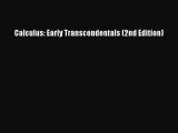 (PDF Download) Calculus: Early Transcendentals (2nd Edition) Read Online