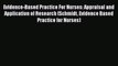 (PDF Download) Evidence-Based Practice For Nurses: Appraisal and Application of Research (Schmidt