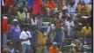 Famous cricket fight CURTLY AMBROSE vs STEVE WAUGH Trinidad 1995 3rd test