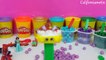 Play Doh Surprise Yogurt Rainbow Dippin Dots Teletubbies Spiderman Shopkins SpongeBob