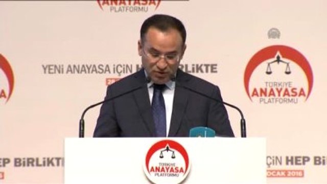 Bekir Bozdağ: Türkiye Eninde Sonunda Başkanlık Sistemine Geçecektir