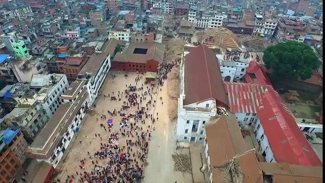 Drone Footage Captures Aftermath of Nepal Earthquake Disastrous Earthquakes