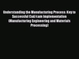 Understanding the Manufacturing Process: Key to Successful Cad/cam Implementation (Manufacturing