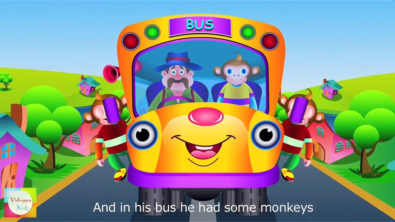 Old MacDonald Had A Bus - Fun Rhymes For Children