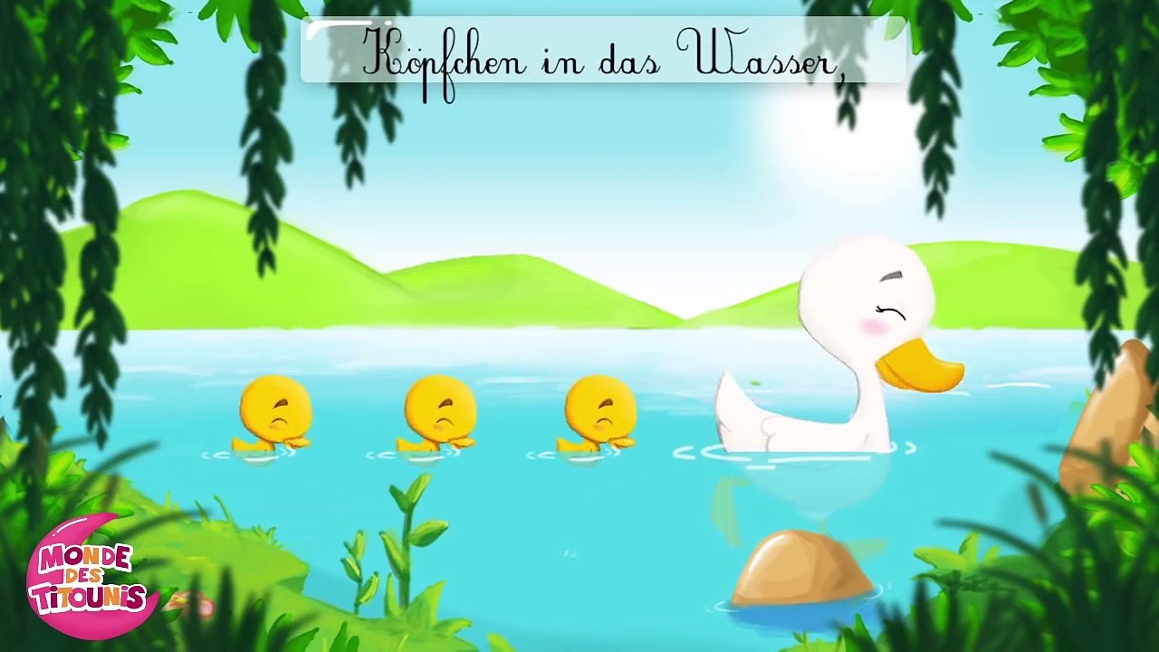 Deutsch lernen FARBEN Kinderlieder Titounis Learn colors in german