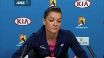 Agnieszka Radwanska press conference (SF) | Australian Open 2016 (720p Full HD)