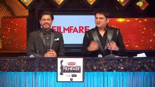 Shahrukh Khan and Kapil Sharma - 61st FILMFARE Awards 2015 - Promo