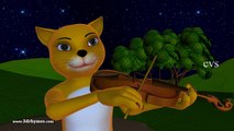 Hey Diddle Diddle - 3D Animation English Nursery Rhymes for children with lyrics