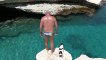 Man & Dog Cliff Jumping |Cliff Diving|