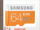 Samsung Evo MB-MP64DU2/EU - Tarjeta de memoria Micro SDXC de 64 GB (UHS -I Grade 1 Clase 10