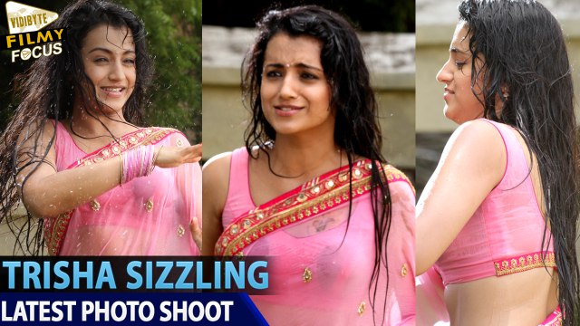 Trisha in Wet Saree - Kalavathi Movie Stills - Filmy Focus