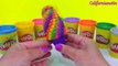 Play Doh Surprise Rainbow Ice Cream Dippin Dots Teletubbies Mickey Mouse Toy