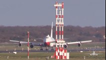 ✈[HQ] B747-SP - Oman ROYAL FLIGHT Crosswind Landing  Crosswind Landing