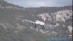 Strong Crosswind Landing - Austrian Airlines - Airbus A319 - SPU/LDSP Split airport  Crosswind Landing