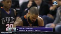 Tyson Chandler Airballs a Free-Throw