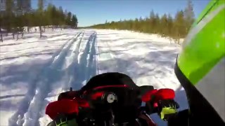 INSANELY FUNNY snowmobile crash and fail complition!