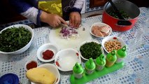 مرقة خضرة على طريقة الجنوب التونسي (شكشوكة سلق) - المطبخ التونسي chakchouka (blettes aux poulet)