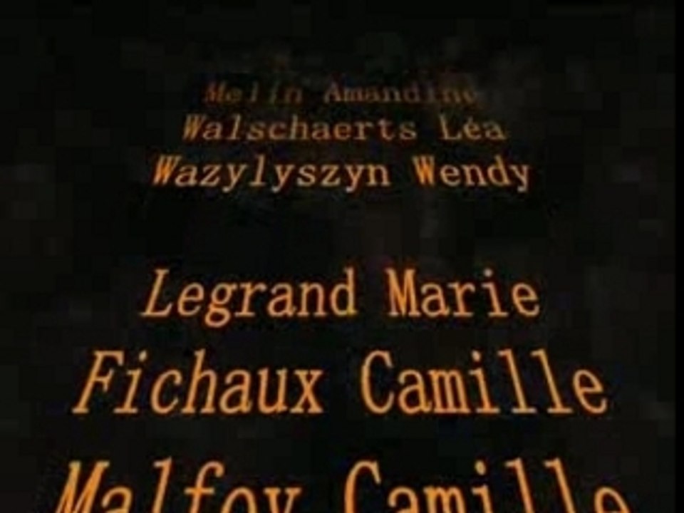 Ouverture du spectacle 2007 de l Ecole Municipale de Danse