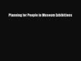 (PDF Download) Planning for People in Museum Exhibitions PDF
