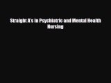 [PDF Download] Straight A's in Psychiatric and Mental Health Nursing [PDF] Full Ebook