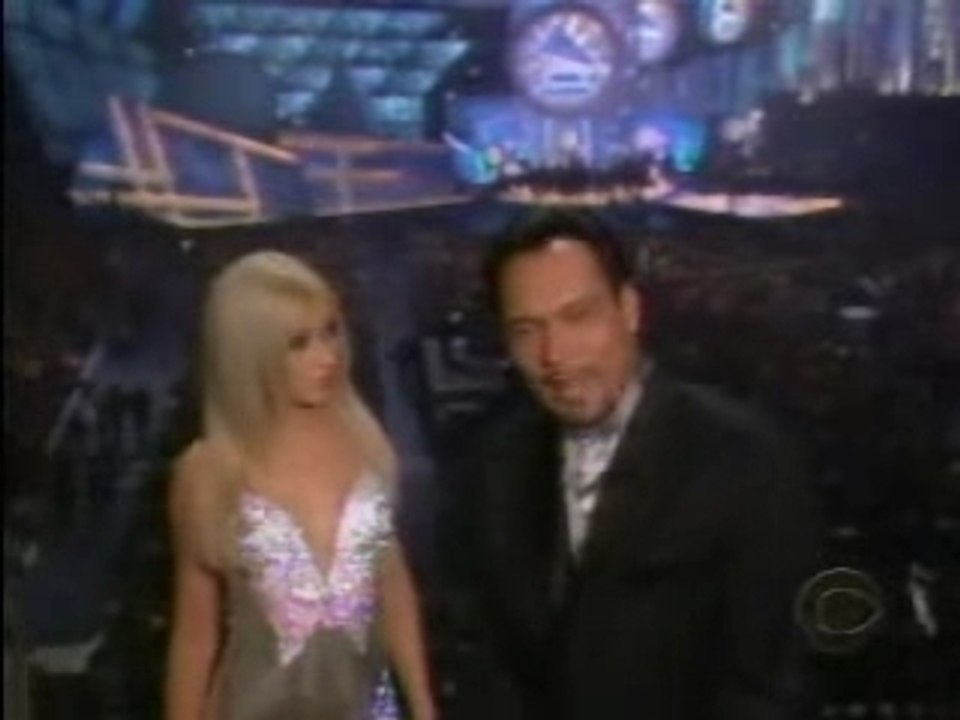 Christina Aguilera - Introducing Latin Grammys @ 42Grammy's